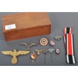 COLLECTION OF WWII SECOND WORLD WAR GERMAN THIRD REICH ITEMS