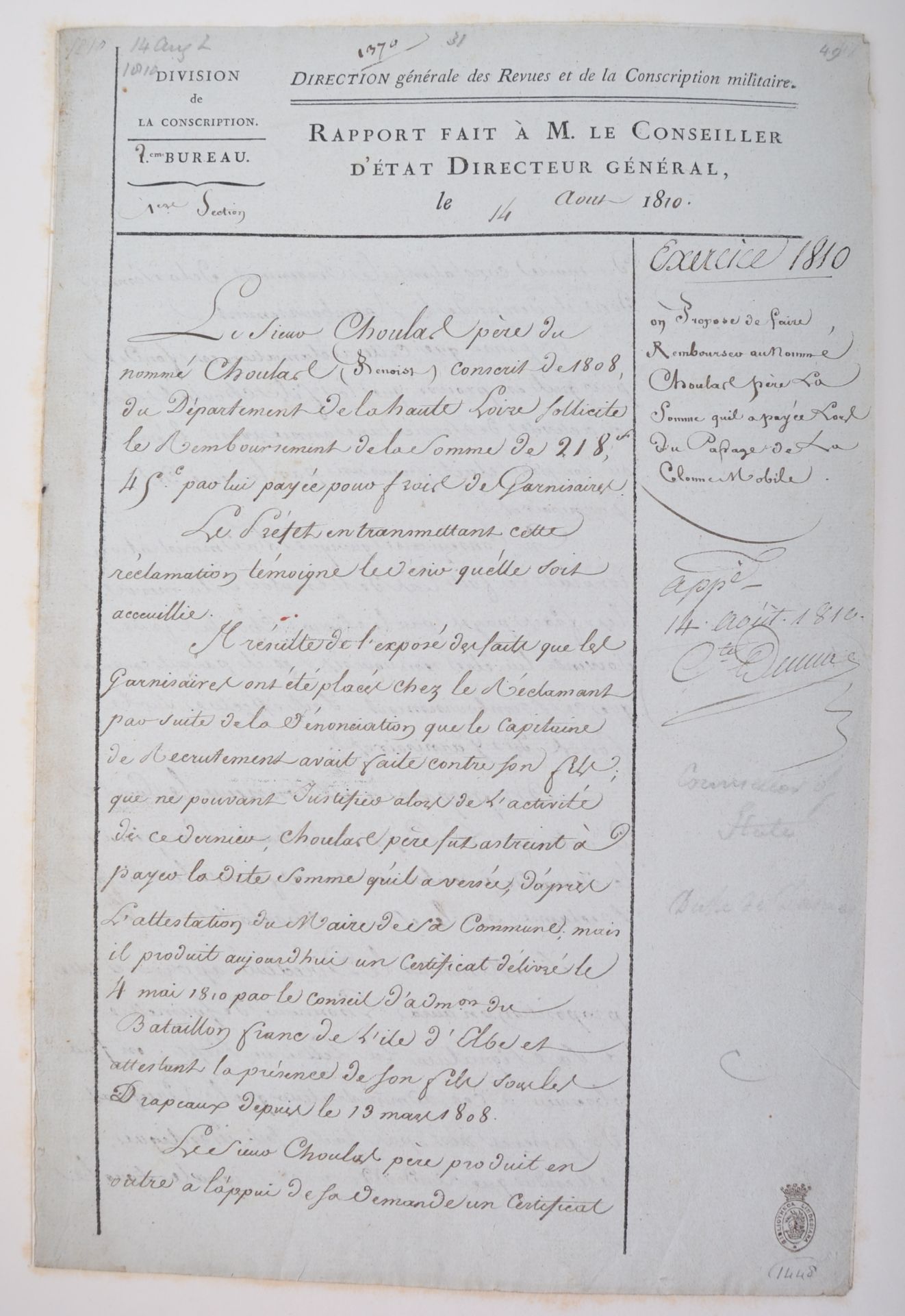 NAPOLEONIC WARS - EXCEPTIONAL COLLECTION OF LETTERS - Image 215 of 216