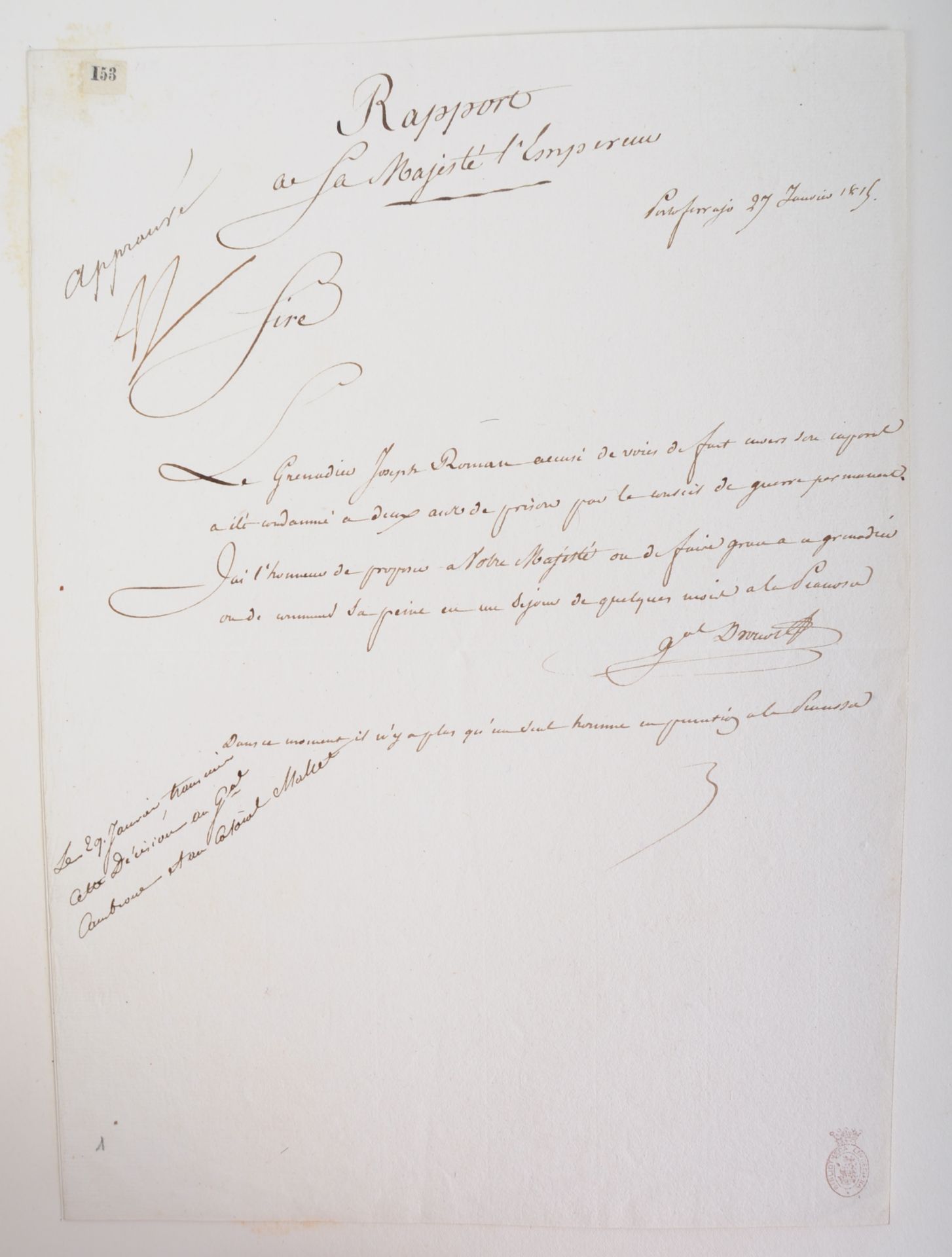 NAPOLEONIC WARS - EXCEPTIONAL COLLECTION OF LETTERS - Image 44 of 216