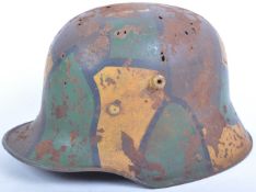 ORIGINAL WWI FIRST WORLD WAR GERMAN M16 STEEL HELMET