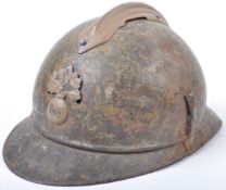 WWI FIRST WORLD WAR FRENCH ADRIAN STEEL UNIFORM HELMET