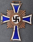 WWII SECOND WORLD WAR THIRD REICH MOTHERS CROSS MEDAL