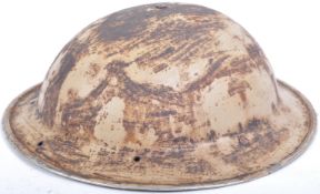 ORIGINAL WWII SECOND WORLD WAR SOUTH AFRICAN BRODIE HELMET