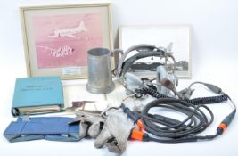 COLLECTION OF BRITISH RAF FLYING OFFICER PERSONAL BELONGINGS