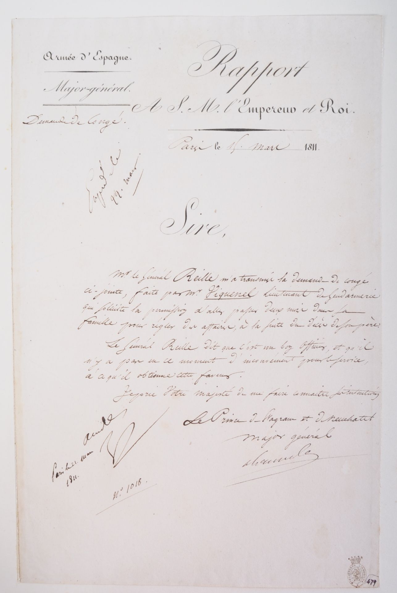NAPOLEONIC WARS - EXCEPTIONAL COLLECTION OF LETTERS - Image 26 of 216
