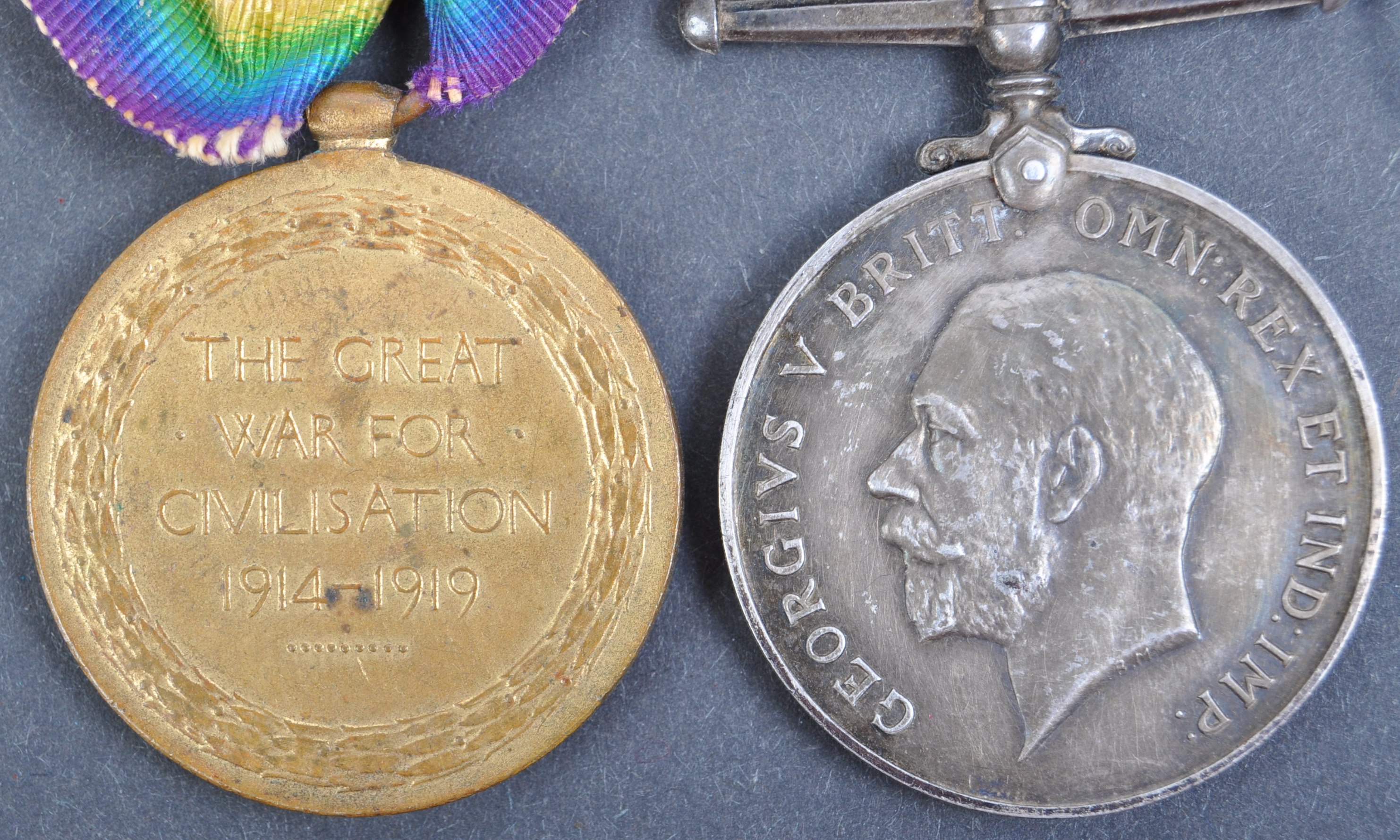 WWI FIRST WORLD WAR MEDAL PAIR & EFFECTS - PRIVATE IN ROYAL SUSSEX RGMT - Image 3 of 8