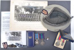 POST-WWII MEDAL GROUP - SAS INTEREST WITH HISTORY