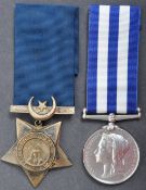 1882 ANGLO-EGYPTIAN WAR MEDAL PAIR - 7TH DRAGOON GUARDS