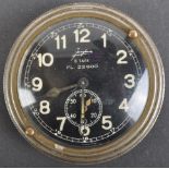 WWII NAZI GERMAN LUFTWAFFE JUNGHANS AIRCRAFT COCKPIT CLOCK