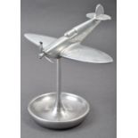 WWII SECOND WORLD WAR SPITFIRE MODEL ASHTRAY