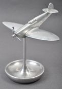 WWII SECOND WORLD WAR SPITFIRE MODEL ASHTRAY