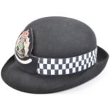 20TH CENTURY SCOTTISH POLICE FEMALE CHIEF SUPERINTENDENT HAT