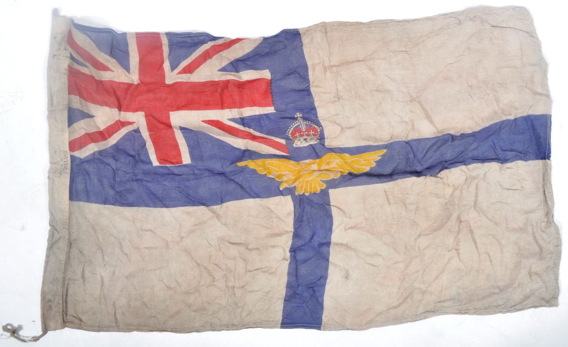 WWI FIRST WORLD WAR ROYAL FLYING CORP TYPE LINEN FLAG
