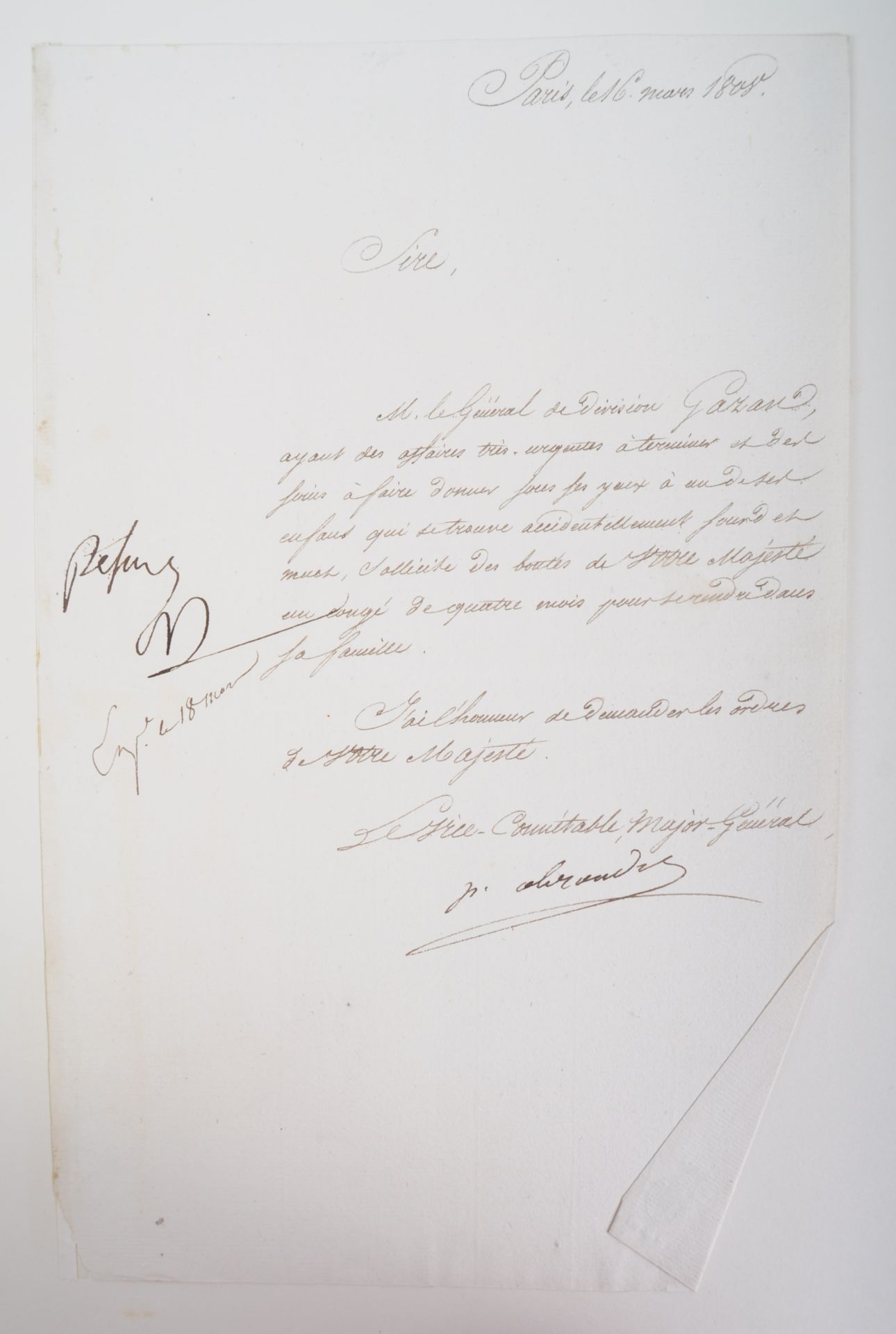 NAPOLEONIC WARS - EXCEPTIONAL COLLECTION OF LETTERS - Image 38 of 216