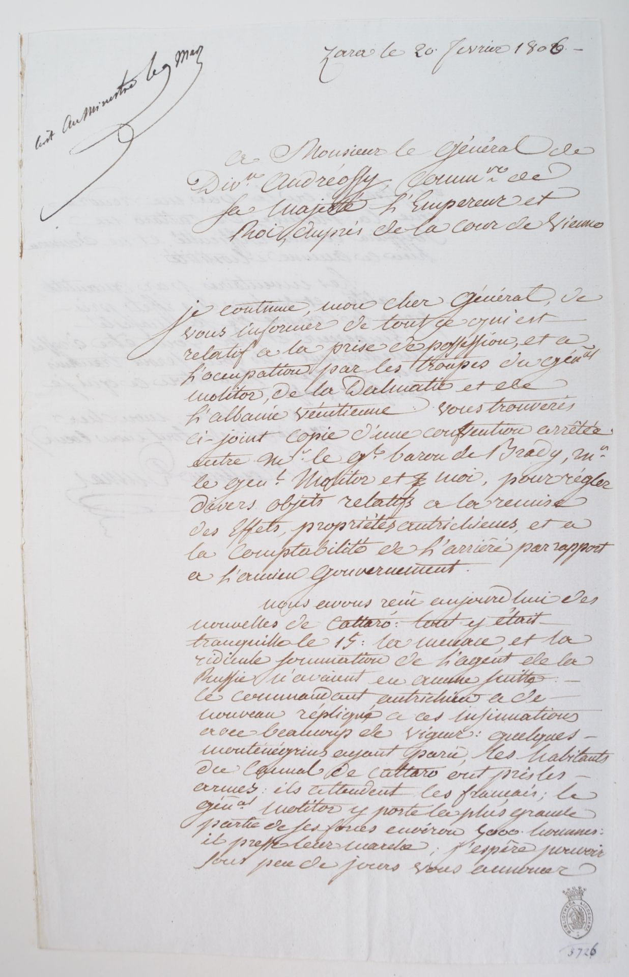 NAPOLEONIC WARS - EXCEPTIONAL COLLECTION OF LETTERS - Image 179 of 216