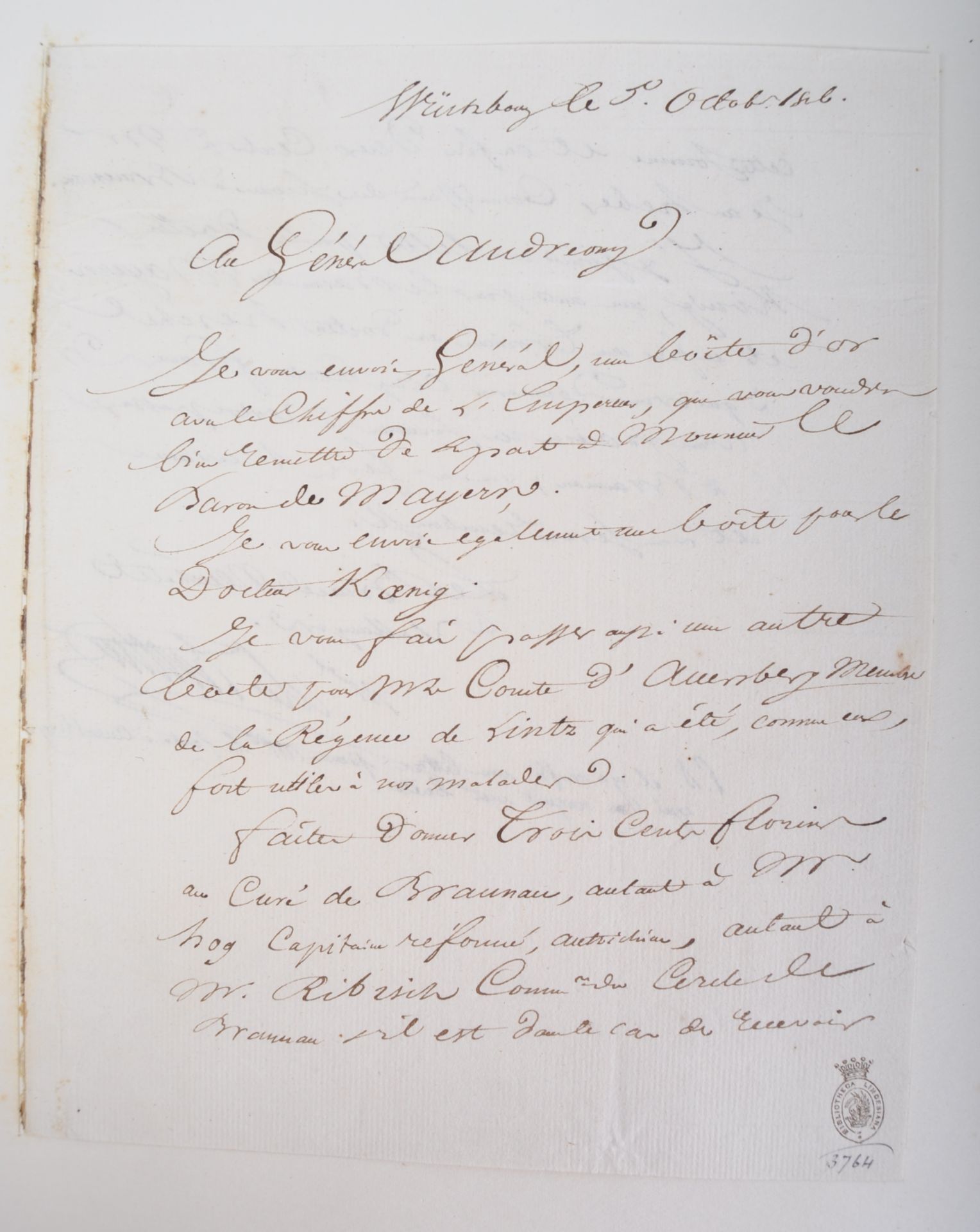 NAPOLEONIC WARS - EXCEPTIONAL COLLECTION OF LETTERS - Image 134 of 216