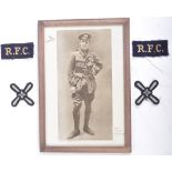 COLLECTION OF WWI FIRST WORLD WAR RELATED RFC ITEMS