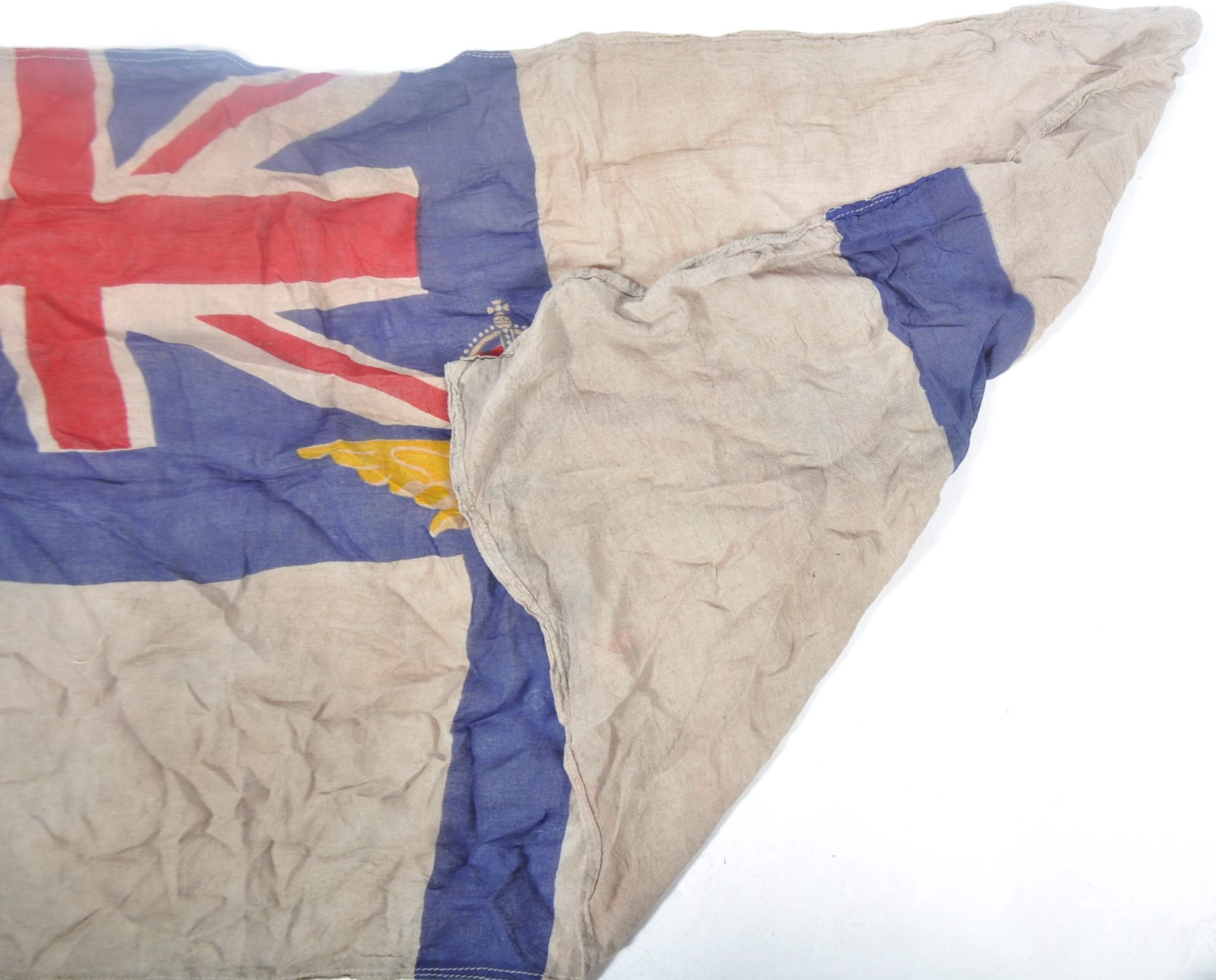 WWI FIRST WORLD WAR ROYAL FLYING CORP TYPE LINEN FLAG - Bild 4 aus 7