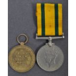 ORIGINAL WWI AND WWII VICTORY MEDAL PAIR