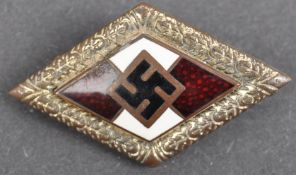WWII SECOND WORLD WAR GERMAN HITLER YOUTH LEADERS BADGE