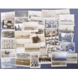 WWI FIRST WORLD WAR ROYAL NAVY POSTCARDS - SUBMARINES, BATTLESHIPS ETC