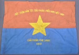 20TH CENTURY VIETNAM WAR INTEREST VIETCONG FLAG