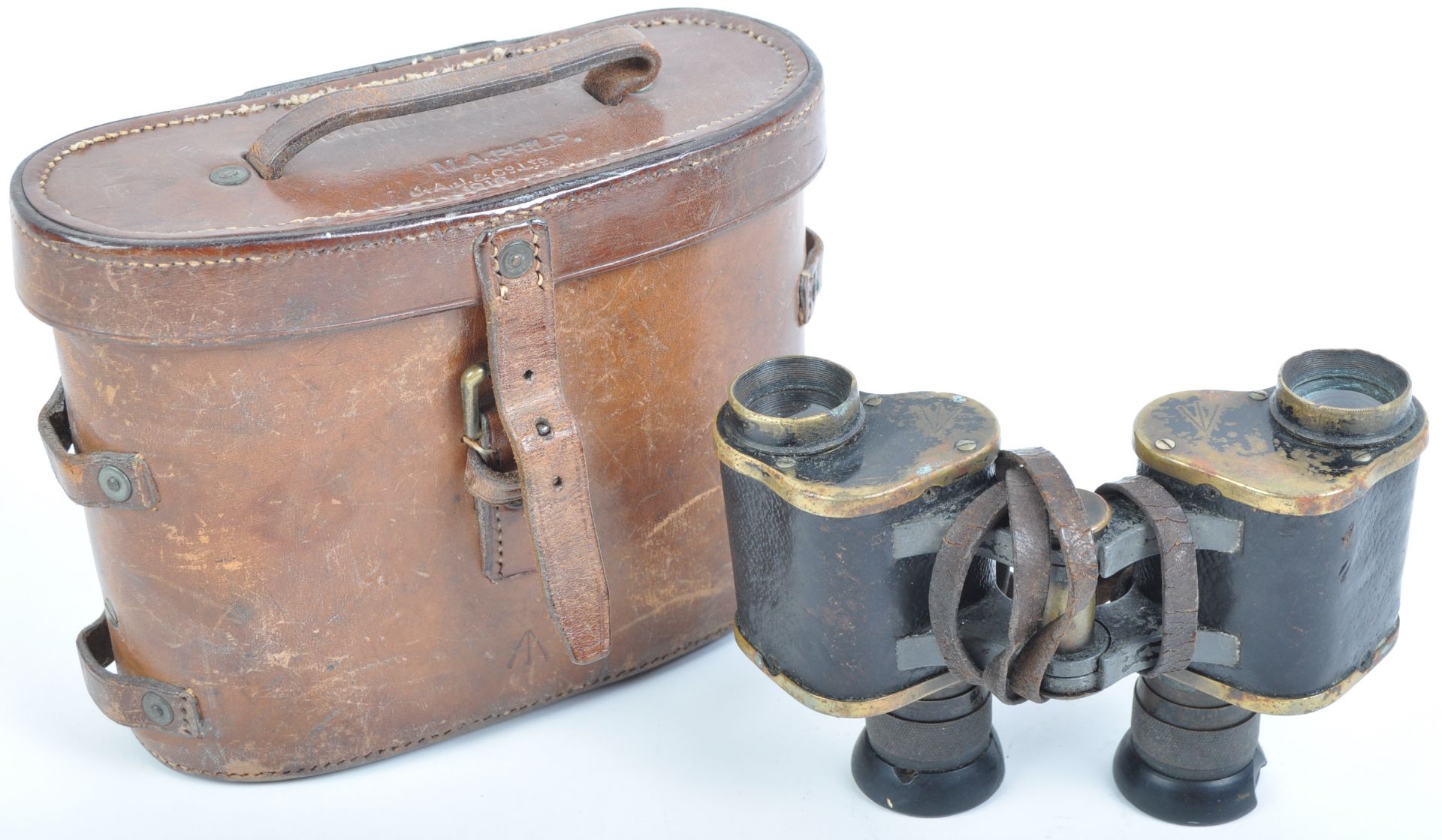 WWI FIRST WORLD WAR WATSON & SON FIELD BINOCULARS