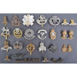 LARGE COLLECTION OF X28 BRITISH ARMY CAP BADGES