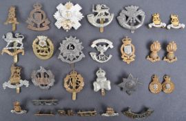 LARGE COLLECTION OF X28 BRITISH ARMY CAP BADGES