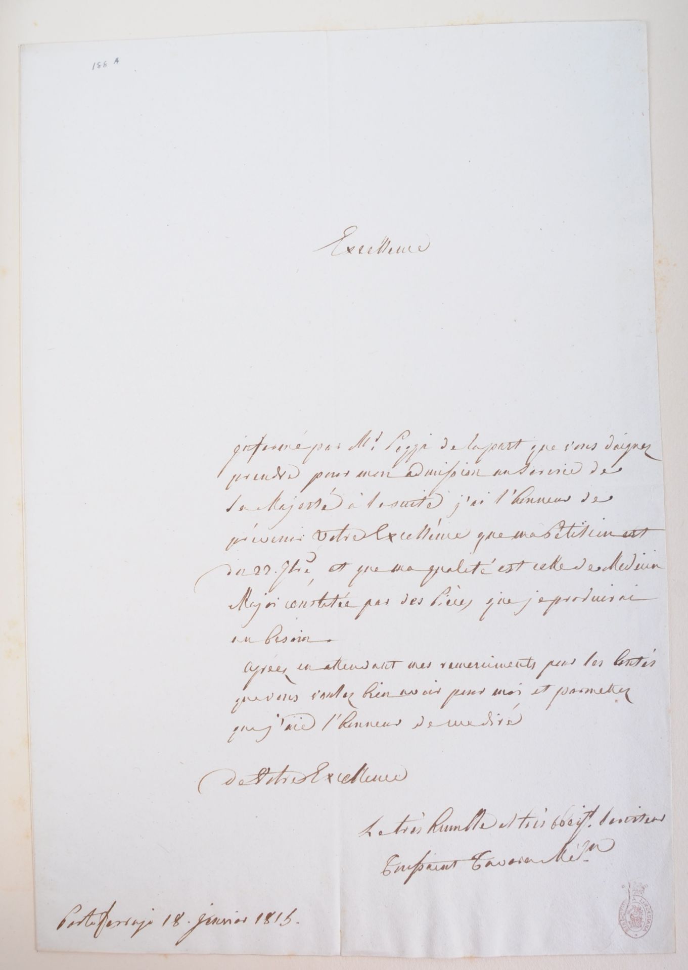 NAPOLEONIC WARS - EXCEPTIONAL COLLECTION OF LETTERS - Image 53 of 216