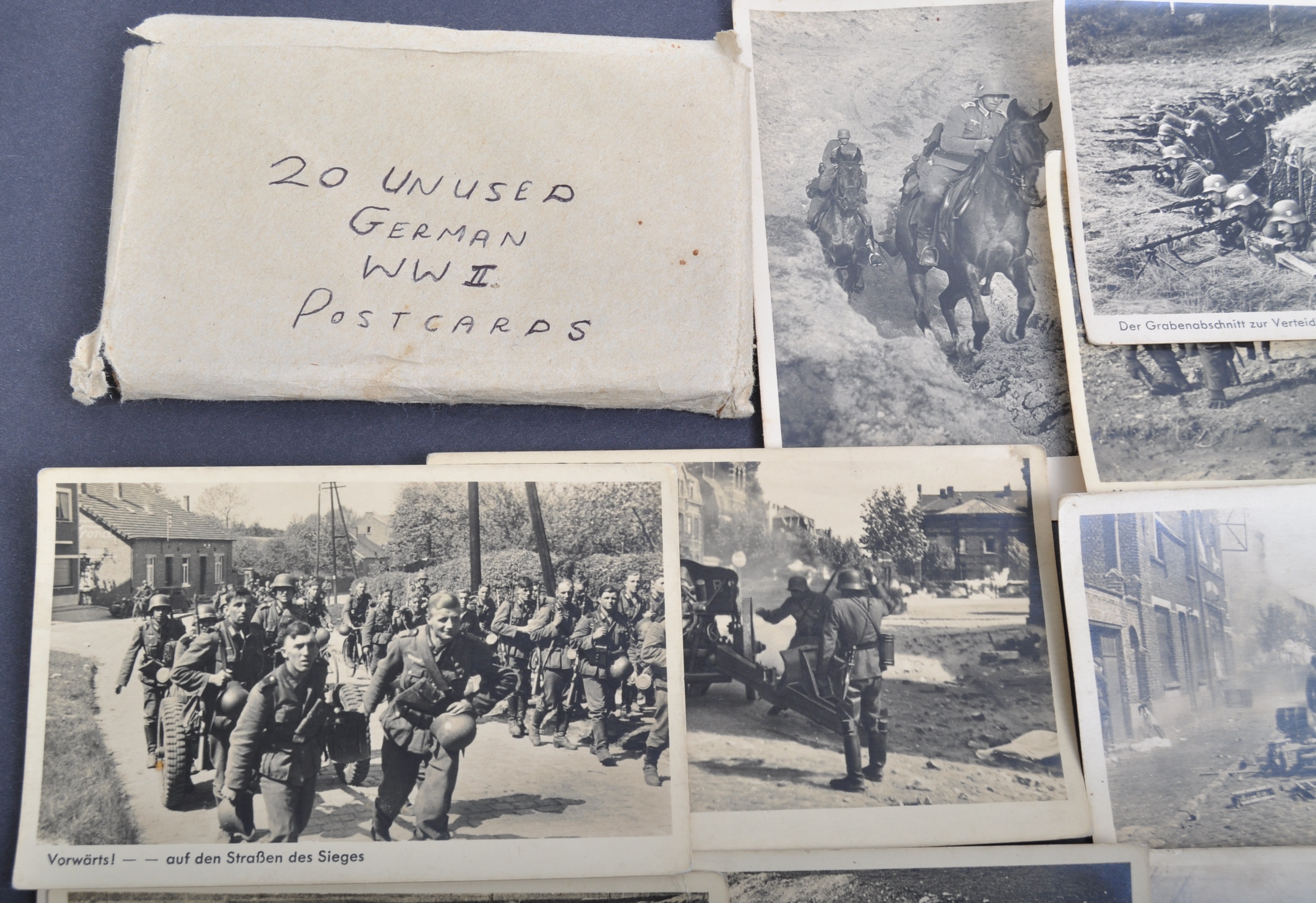 COLLECTION OF X20 WWII SECOND WORLD WAR GERMAN POSTCARDS - Image 4 of 5