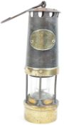 EARLY 20TH CENTURY ORIGINAL COAL MINERS LAMP FROM ABERDARE