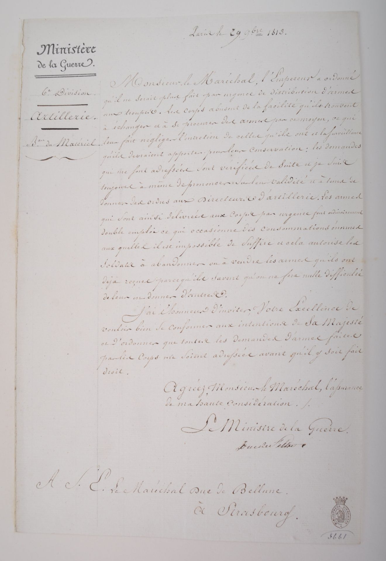 NAPOLEONIC WARS - EXCEPTIONAL COLLECTION OF LETTERS - Image 13 of 216