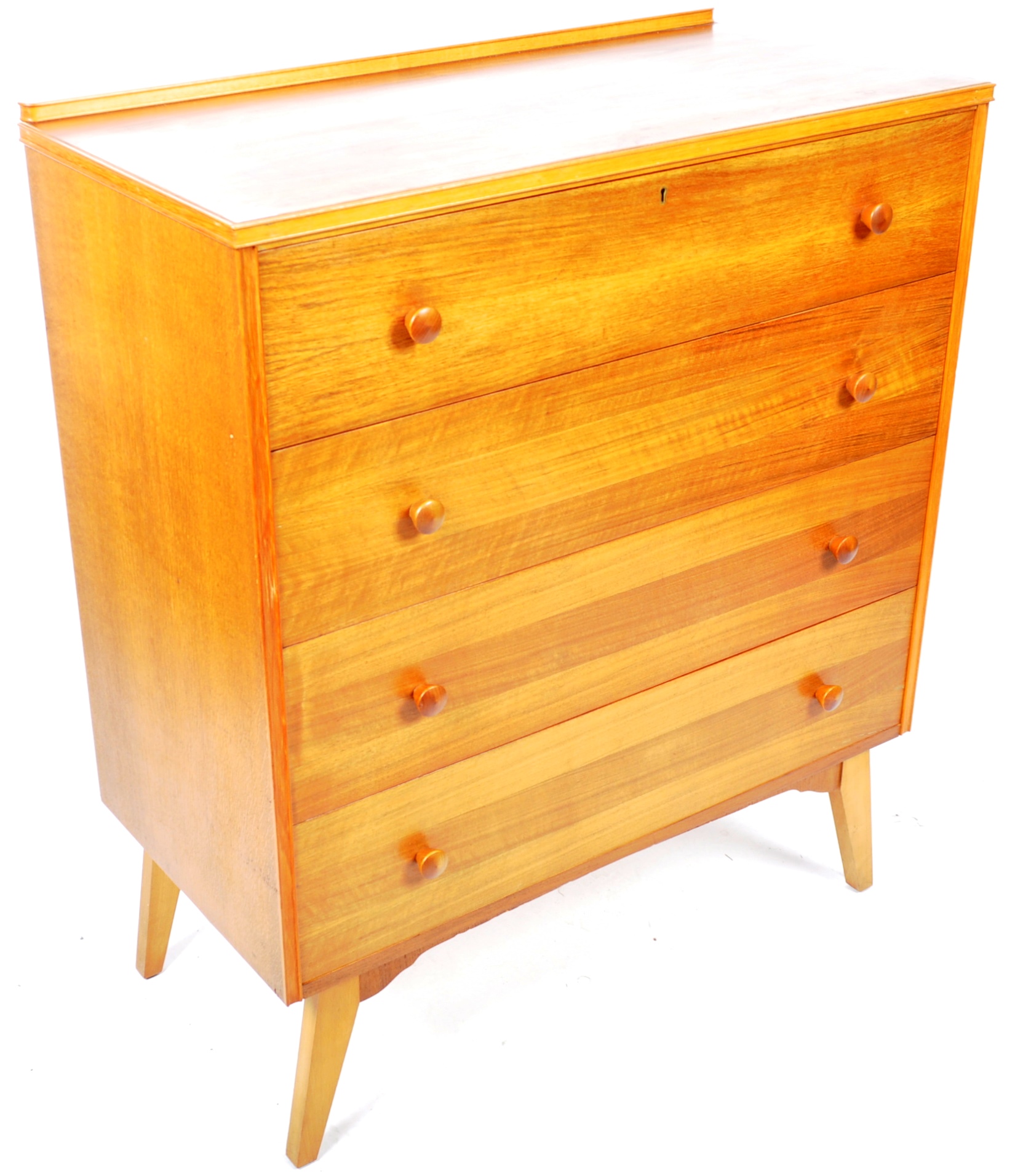 ALFRED COX FOR HEALS FURNITURE WALNUT CHEST OF DRAWERS - Image 2 of 5