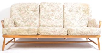 ERCOL - JUBILEE RANGE RETRO THREE SEATER SOFA SETT