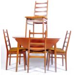 VEB VSI NEUHAUSEN GDR MID CENTURY DINING SUITE