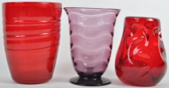 WHITEFRIARS - COLLECTION OF VINTAGE STUDIO GLASS