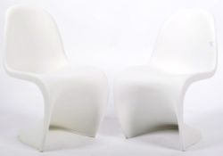 AFTER VERNER PANTON PAIR OF S CHAIRS