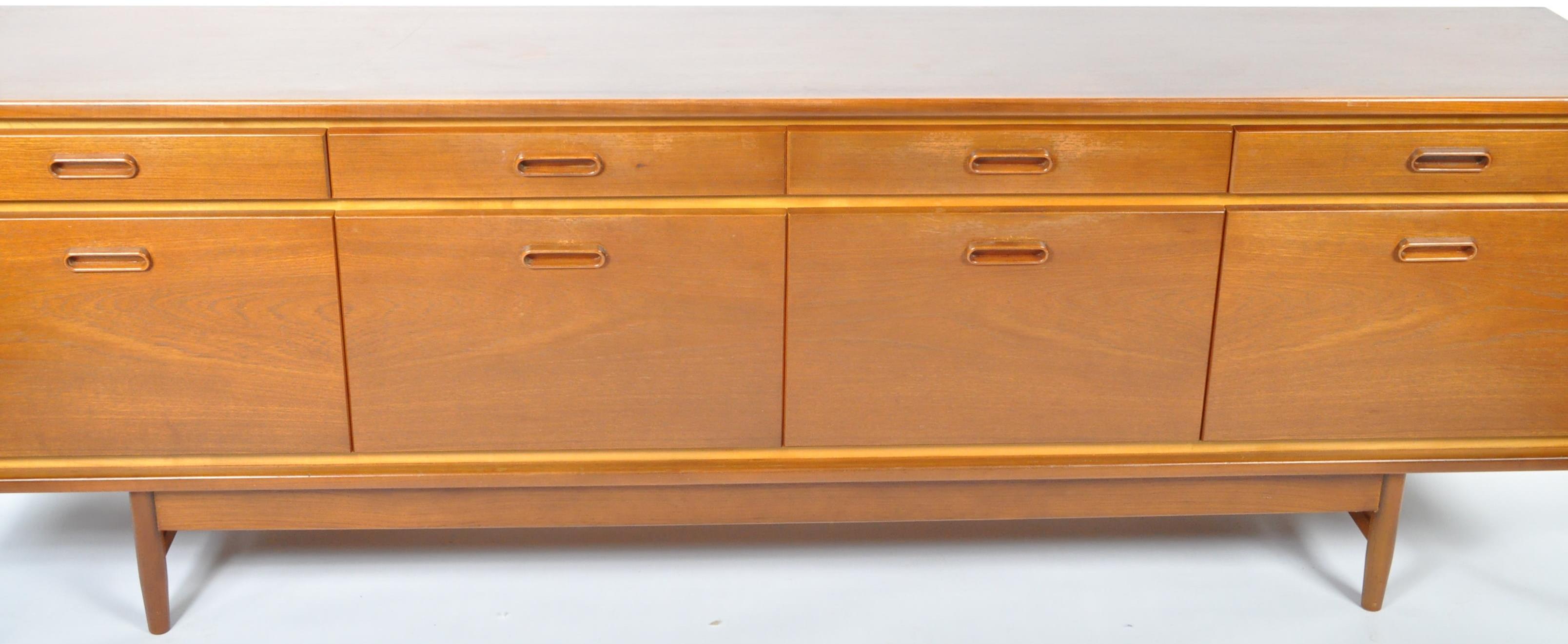 RETRO 1960'S DANISH TEAK WOOD SIDEBOARD CREDENZA - Image 3 of 8