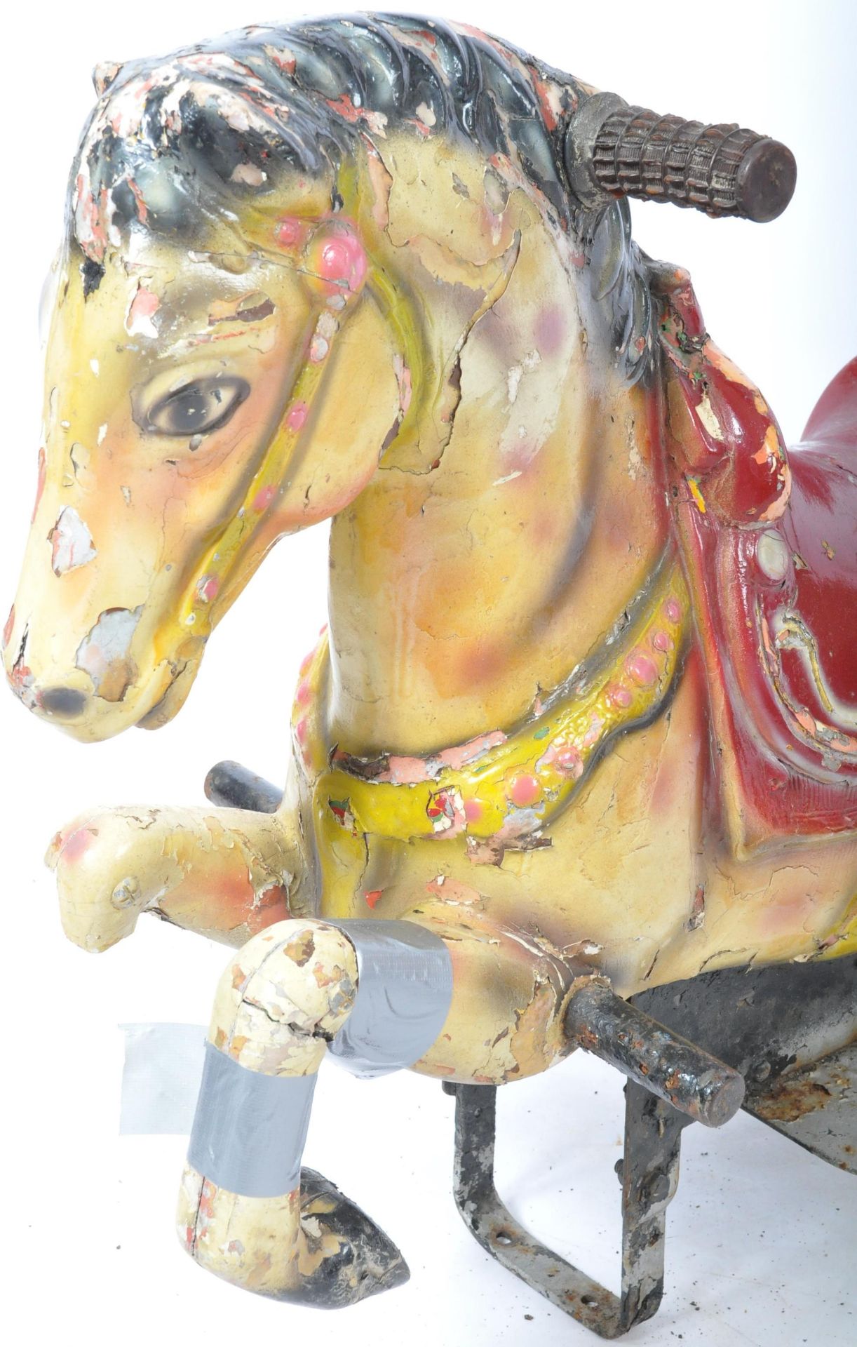 RETRO VINTAGE CAROUSEL FAIRGROUND RIDE HORSE - Bild 2 aus 7