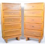 MATCHING PAIR OF RAF STAVERTON LIGHT OAK BOOKCASE