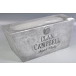 CLAN CAMPBELL CAST RESIN SHOP DISPLAY STAND PLINTH