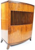 ORIGINAL MID CENTURY WALNUT CASED BEAU DECCA RADIOGRAM