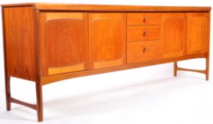 PATRICK LEE FOR NATHAN SQUARES PATTERN TEAK 7FT SIDEBOARD