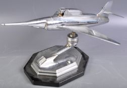 MID 20TH CENTURY VINTAGE CHROME SKYROCKET TABLE LI