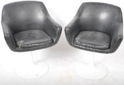 SEBEL - HOBNOB - EERO SAARINEN MANNER TULIP ARMCHAIRS