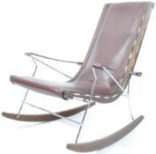 RARE JJ ROCKING CHAIR BY ANTONIO CITTERIO FOR B&B ITALIA