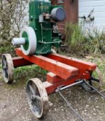 R.A. LISTER & CO ANTIQUE STATIONARY ENGINE - FULLY WORKING CONDITION