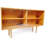 ROBIN DAY FOR HILLE FURNITURE MID CENTURY SATIN WOOD BOOKCASE