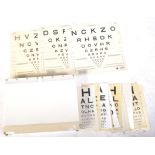 20TH CENTURY OPHTHALMOLOGY SNELLEN EYE EXAMINATION